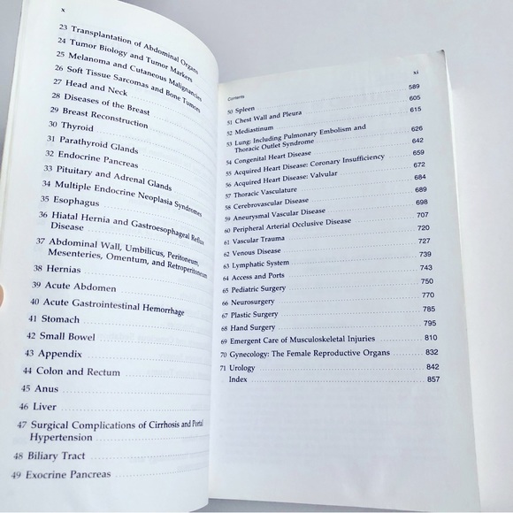 Vintage Book Pocket Companion to SABISTON TEXTBOOK of SURGERY 16th Ed Townsend - Picture 5 of 16